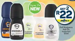 Pick n Pay PnP Bodysure Roll-On Assorted 50ml offer