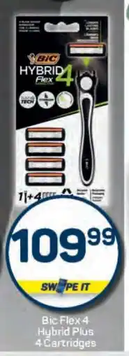 Pick n Pay Bic Flex 4 Hybrid Plus 4 Cartridges offer