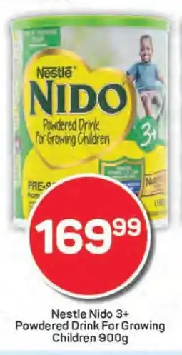 Pick n Pay Nestlé Nido 3+ Powdered Drink for Growing Children 900g offer