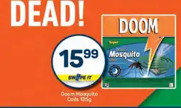 Pick n Pay Doom Mosquito Coils 125g offer