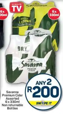 Savanna Premium Cider Assorted 6 x 330ml