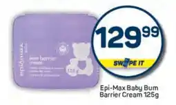 Pick n Pay Epi-Max Baby Bum Barrier Cream 125g offer
