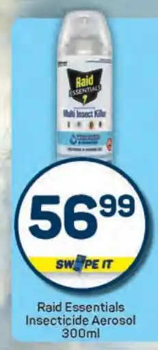 Pick n Pay Raid Essentials Insecticide Aerosol 300ml offer