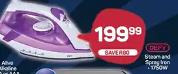 Pick n Pay DEFY Steam and Spray Iron offer