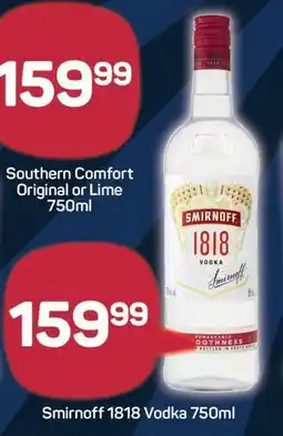 Pick n Pay SMIRNOFF 1818 VODKA 750ML offer