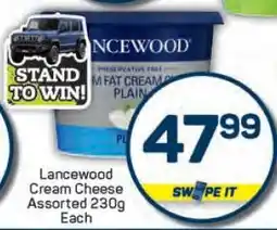 Pick n Pay Lancewood Cream Cheese Assorted 230g offer