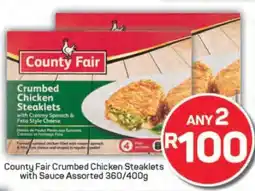 Pick n Pay County Fair Crumbed Chicken Steaklets offer