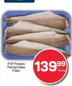 Pick n Pay PnP Frozen Petite Hake Fillet offer