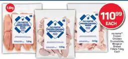 Pick n Pay no name Frozen Chicken Drumsticks, Wings or Breast Fillets 1.5kg offer