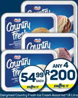 Pick n Pay Dairymaid Country Fresh Ice Cream Assorted 1.8 Litre offer