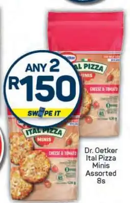 Pick n Pay Dr Oetker Ital Pizza Minis Assorted 8s offer