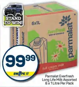 Pick n Pay Parmalat EverFresh Long Life Milk Assorted 6 x 1 Litre Per Pack offer