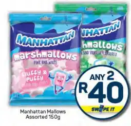 Pick n Pay Manhattan Mallows Assorted 150g offer