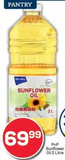 Pick n Pay PnP Sunflower Oil 2 Litre offer