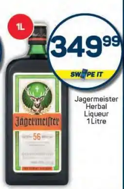 Pick n Pay Jagermeister Herbal Liqueur 1 Litre offer