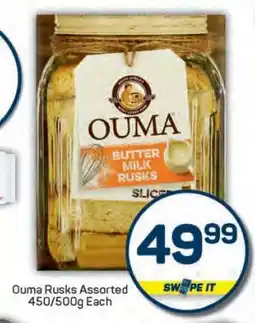 Pick n Pay Ouma Rusks Assorted 450/500g Each offer