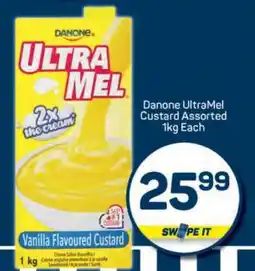Pick n Pay Danone Ultramel Custard Assorted 1kg Each offer