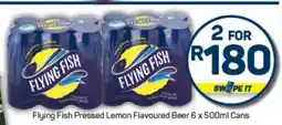 Pick n Pay Flying Fish Pressed Lemon Flavoured Beer 6 x 500ml Cans offer
