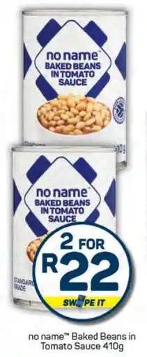 Pick n Pay no name Baked Beans In Tomato Sauce 410g offer