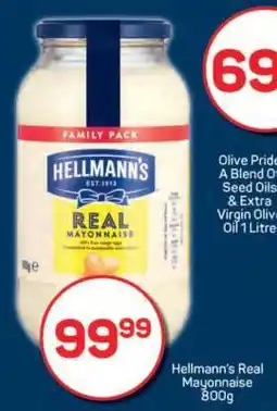 Pick n Pay Hellmann’s Real Mayonnaise 800g offer