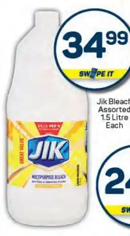 Pick n Pay Jik Bleach Assorted 1.5 Litre Each offer