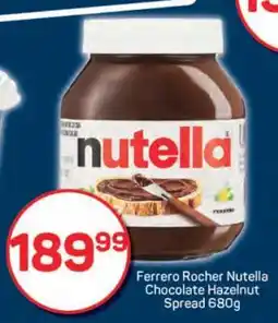 Pick n Pay Ferrero Rocher Nutella Chocolate Hazelnut Spread 680g offer