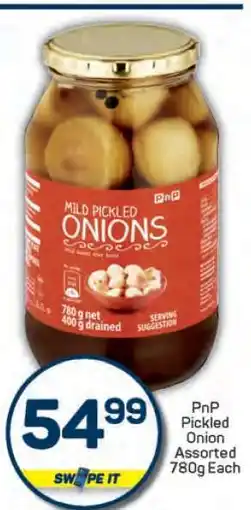Pick n Pay PnP Pickled Onion Assorted 780g Each offer