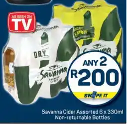 Pick n Pay Savanna Cider Assorted 6 x 330ml offer