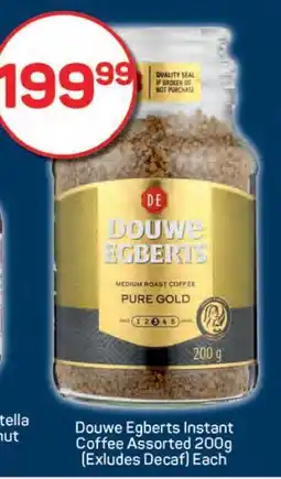 Pick n Pay Douwe Egberts Instant Coffee Assorted 200g offer