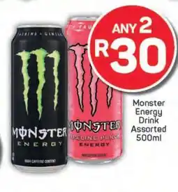 Pick n Pay Monster Energy Drink Assorted 500ml offer