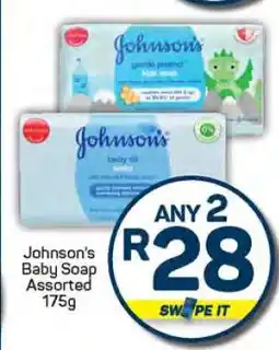 Pick n Pay Johnson's Baby Soap Assorted 175g offer