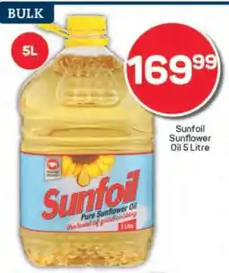 Pick n Pay Sunfoil Sunflower Oil 5 Litre offer