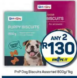 Pick n Pay PnP Dog Biscuits Assorted 800g/1kg offer