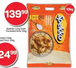Pick n Pay Spekko Long Grain Parboiled Rice 10kg offer