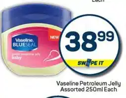 Pick n Pay Vaseline Petroleum Jelly Assorted 250ml Each offer