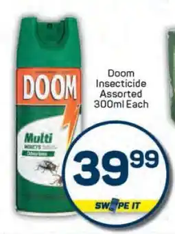 Pick n Pay Doom Insecticide Assorted-300ml Each offer
