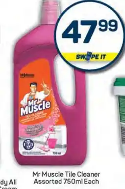 Pick n Pay Mr Muscle Tile Cleaner Assorted-750ml Each offer