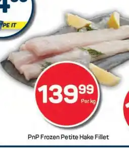 Pick n Pay PnP Frozen Petite Hake Fillet offer