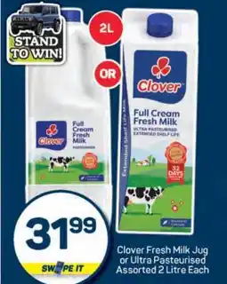 Pick n Pay Clover Fresh Milk Jug or Ultra Pasteurised offer