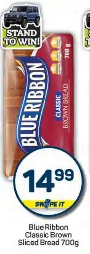 Pick n Pay Blue Ribbon Classic Brown Sliced Bread 700g offer