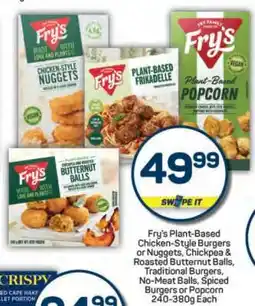 Pick n Pay Fry's Plant-Based Products offer