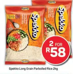 Pick n Pay Spekko Long Grain Parboiled Rice-2Kg offer
