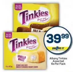 Pick n Pay Albany Tinkies Assorted 6s Per Pack offer