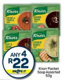 Pick n Pay Knorr Packet Soup Assorted-50g offer
