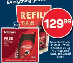 Pick n Pay Nescafé Classic Instant Coffee offer