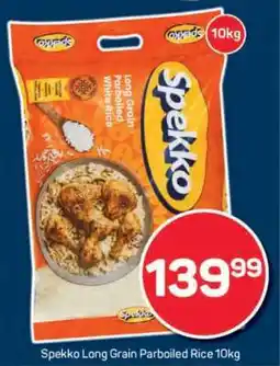 Pick n Pay Spekko Long Grain Parboiled Rice 10kg offer