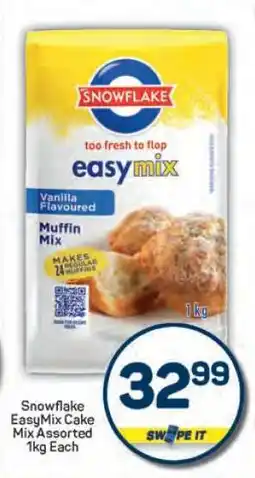 Pick n Pay Snowflake EasyMix Cake Mix Assorted 1kg Each offer