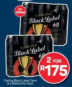 Pick n Pay CARLING Black Label Cans offer