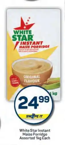 Pick n Pay WHITE STAR INSTANT MAIZE PORRIDGE offer