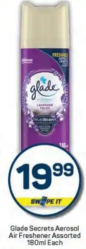 Pick n Pay Glade Secrets Aerosol Air Freshener Assorted offer